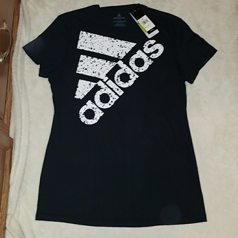 Women's Adidas short sleeve shirt.